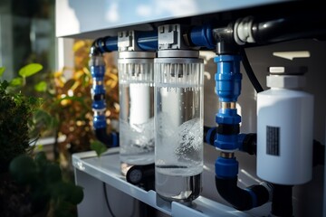 a water filtration system